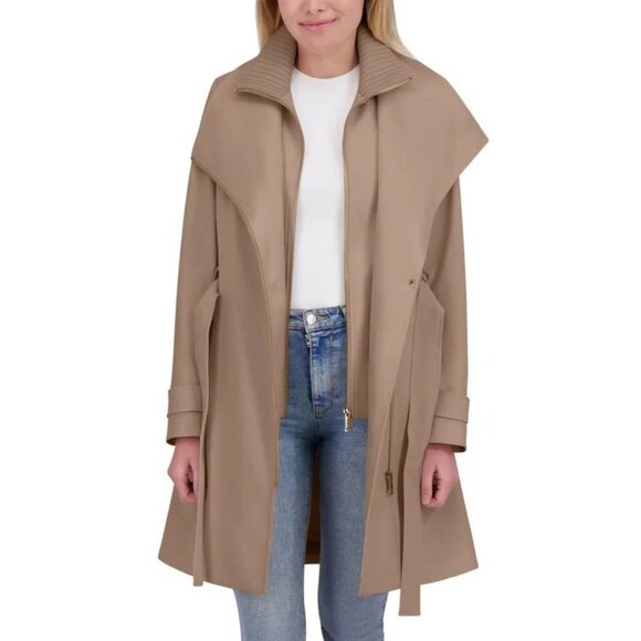 Halston Heritage Jackets & Blazers - Halston Women's Belted Trench Coat